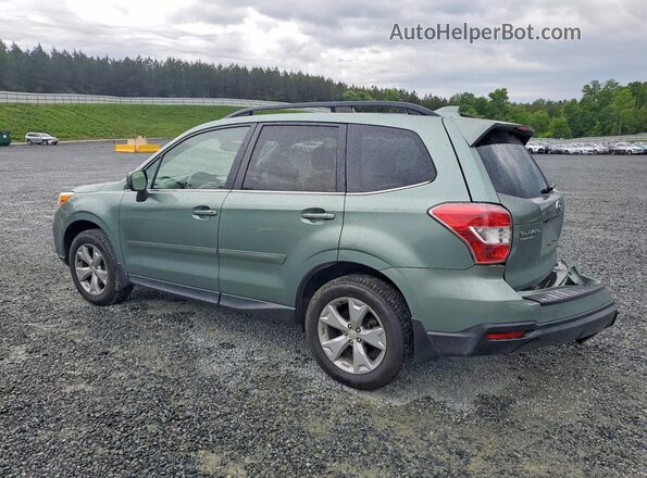 JF2SJARC4GH558228 2016 SUBARU FORESTER Green უკანა მარცხენა