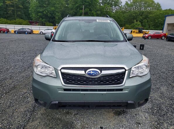 JF2SJARC4GH558228 2016 SUBARU FORESTER Green წინა ხედი