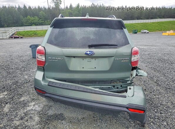 JF2SJARC4GH558228 2016 SUBARU FORESTER Green უკანა ხედი