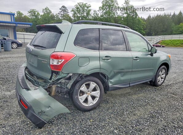 JF2SJARC4GH558228 2016 SUBARU FORESTER Green უკანა მარჯვენა