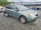 2016 Subaru Forester 2.5i Limited Green vin: JF2SJARC4GH558228