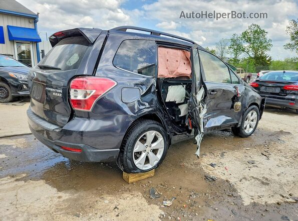 JF2SJARC5GH567536 2016 SUBARU FORESTER Черный Задняя правая четверть