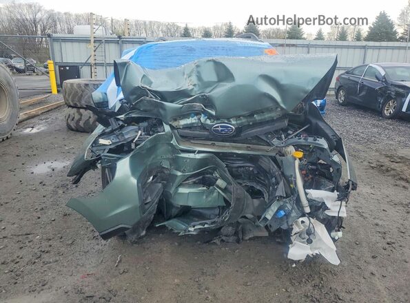 JF2SJARC6JH529501 2018 SUBARU FORESTER Зеленый Вид спереди