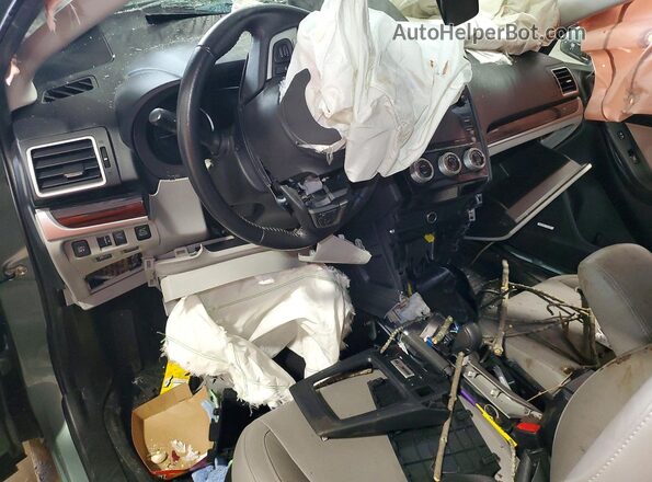 JF2SJARC6JH529501 2018 SUBARU FORESTER Зеленый Вид панели приборов