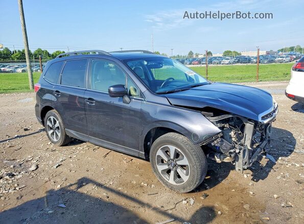 JF2SJARC7JH463265 2018 SUBARU FORESTER Серый Передняя правая четверть