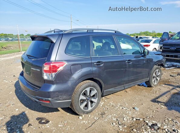 JF2SJARC7JH463265 2018 SUBARU FORESTER Серый Задняя правая четверть