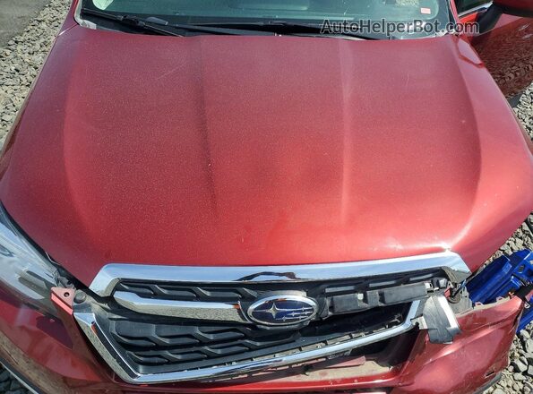 JF2SJARC7JH553659 2018 SUBARU FORESTER Красный Вид подкапотного пространства