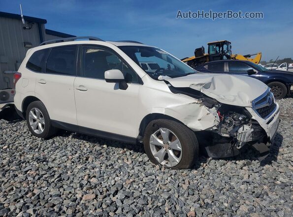 JF2SJARC9GH503693 2016 SUBARU FORESTER Белый Передняя правая четверть