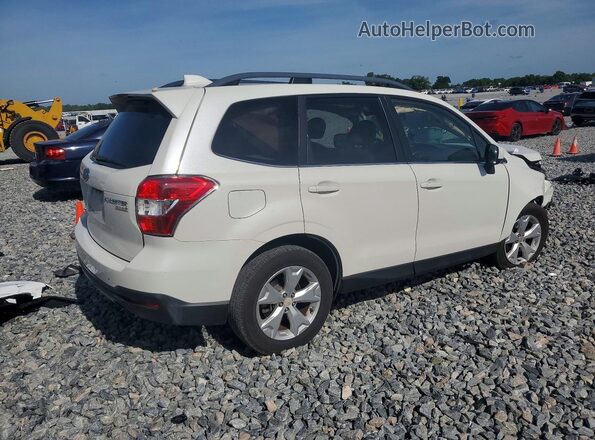 JF2SJARC9GH503693 2016 SUBARU FORESTER Белый Задняя правая четверть
