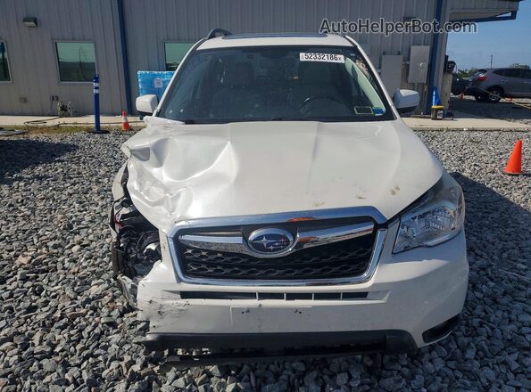JF2SJARC9GH503693 2016 SUBARU FORESTER Белый Вид спереди