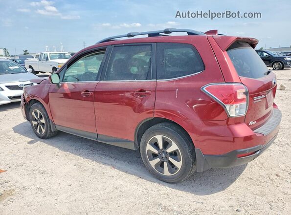 JF2SJARC9HH473760 2017 SUBARU FORESTER Красный Задняя левая четверть