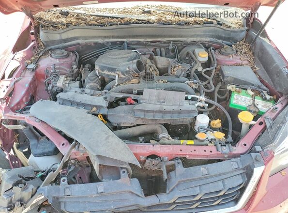 JF2SJARC9HH473760 2017 SUBARU FORESTER Красный Вид подкапотного пространства
