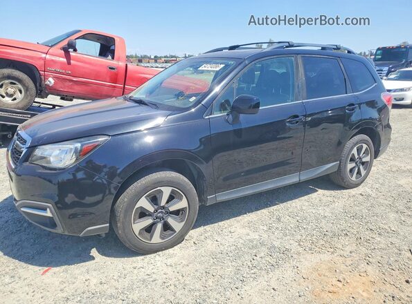 JF2SJARCXJH408888 2018 SUBARU FORESTER Черный Передняя левая четверть