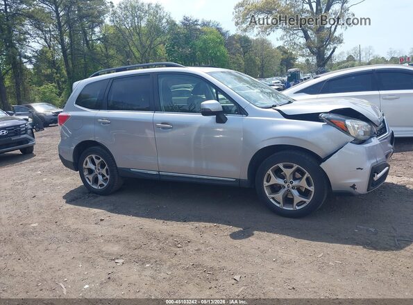 JF2SJATC3HH527868 2017 SUBARU FORESTER Серебряный Вид задней части салона