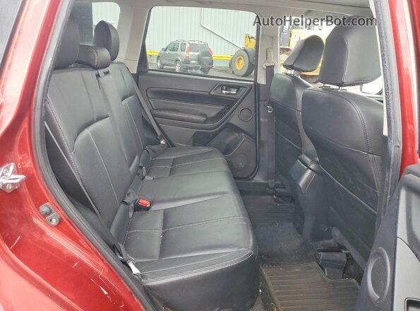 JF2SJATC4HH418285 2017 SUBARU FORESTER Красный Вид задних сидений