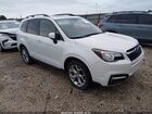 2017 Subaru Forester 2.5i Touring White vin: JF2SJATCXHH499759