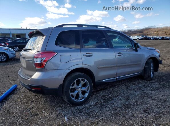 JF2SJAVC0GH458567 2016 SUBARU FORESTER Желто-коричневый Задняя правая четверть