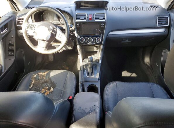 JF2SJAVC0GH458567 2016 SUBARU FORESTER Желто-коричневый Вид панели приборов