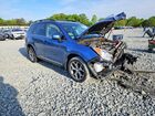 2016 Subaru Forester 2.5i Touring Blue vin: JF2SJAVC3GH416300
