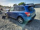 2016 Subaru Forester 2.5i Touring Blue vin: JF2SJAVC3GH416300