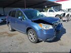 2016 Subaru Forester 2.5i Touring Light Blue vin: JF2SJAVC3GH433890