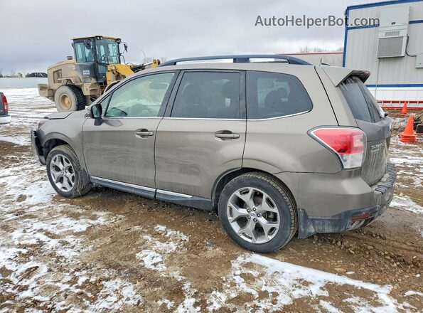 JF2SJAWC0HH447388 2017 SUBARU FORESTER 2.5I TO Желто-коричневый Задняя левая четверть