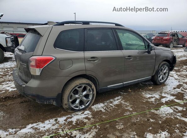 JF2SJAWC0HH447388 2017 SUBARU FORESTER 2.5I TO Желто-коричневый Задняя правая четверть