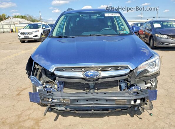 JF2SJAWC0HH453630 2017 SUBARU FORESTER Blue Vista frontal