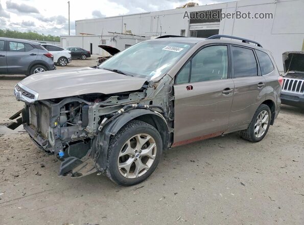 JF2SJAWC0HH596271 2017 SUBARU FORESTER Brown Передня ліва чверть