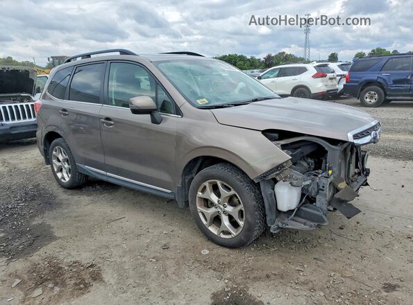 JF2SJAWC0HH596271 2017 SUBARU FORESTER Brown Передня права чверть