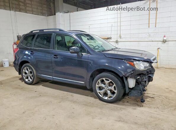 JF2SJAWC0JH465461 2018 SUBARU FORESTER 2.5I TO Gray Delantero derecho