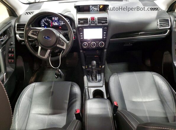 JF2SJAWC0JH465461 2018 SUBARU FORESTER 2.5I TO Gray Vista del salpicadero