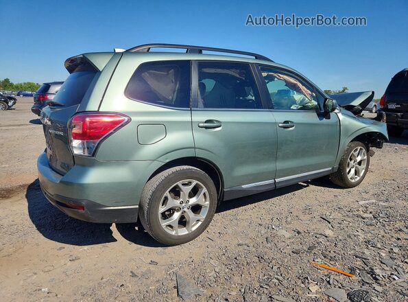 JF2SJAWC2JH402832 2018 SUBARU FORESTER Бирюзовый Задняя правая четверть