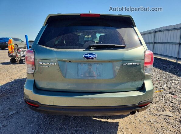 JF2SJAWC2JH402832 2018 SUBARU FORESTER Бирюзовый Вид сзади