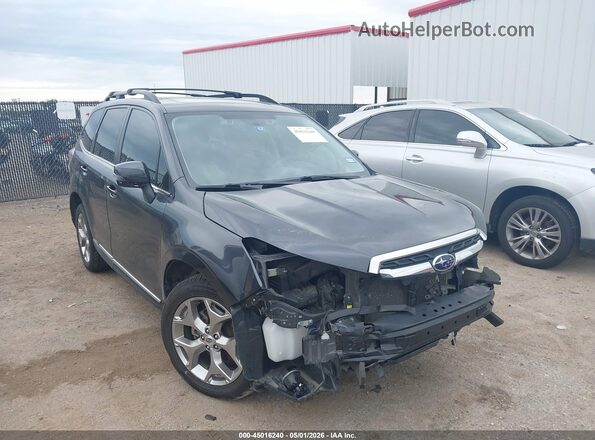 JF2SJAWC4JH531381 2018 SUBARU FORESTER 2.5I TO Серый Передняя правая четверть
