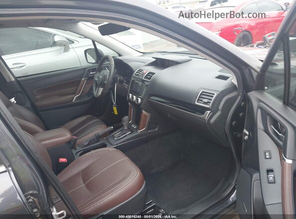 JF2SJAWC4JH531381 2018 SUBARU FORESTER 2.5I TO Серый Вид салона спереди
