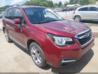 2017 Subaru Forester 2.5i Touring Maroon vin: JF2SJAWC6HH505794