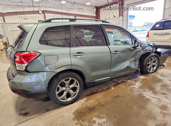 JF2SJAWC9HH424207 2017 SUBARU FORESTER Зеленый Задняя правая четверть
