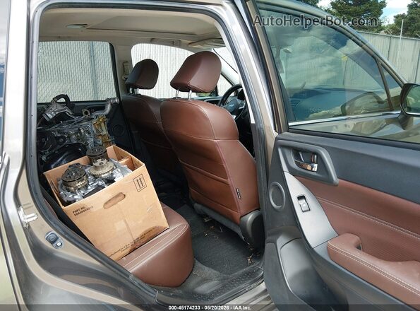 JF2SJAWC9HH800873 2017 SUBARU FORESTER Beige Widok naklejki z numerem VIN