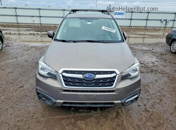 JF2SJAWCXHH547496 2017 SUBARU FORESTER 2.5I TO Коричневый Вид спереди