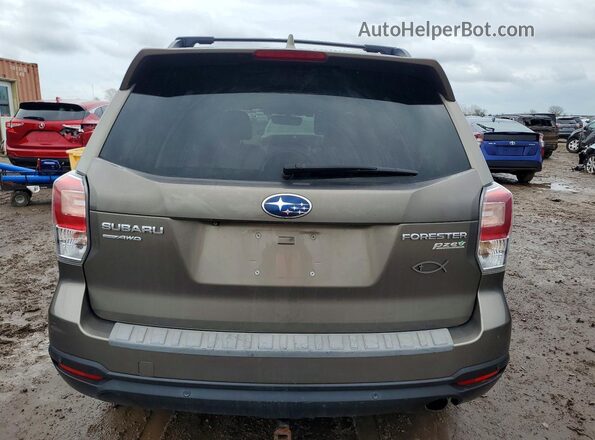 JF2SJAWCXHH547496 2017 SUBARU FORESTER 2.5I TO Коричневый Вид сзади