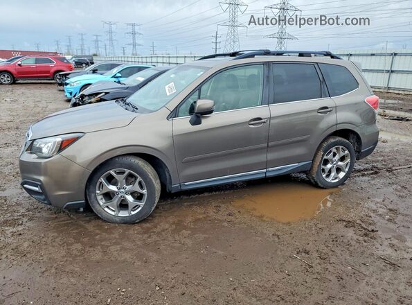 JF2SJAWCXHH547496 2017 SUBARU FORESTER 2.5I TO Коричневый Передняя левая четверть