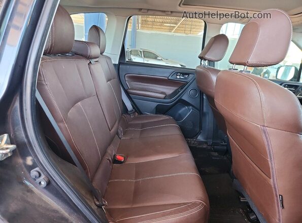 JF2SJAWCXJH443502 2018 SUBARU FORESTER Черный Вид задней части салона