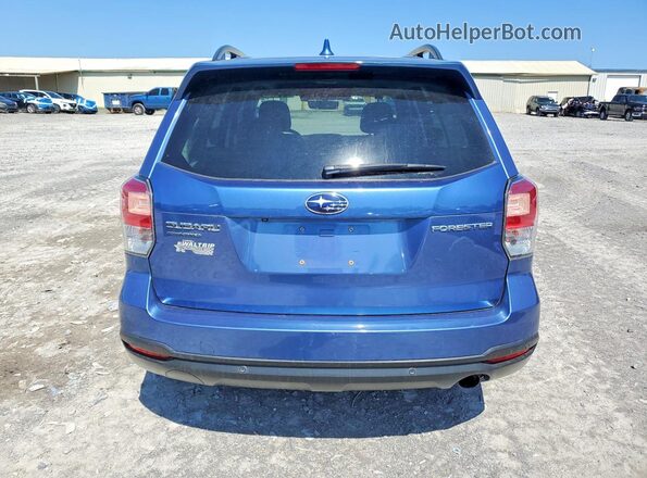 JF2SJAWCXJH483773 2018 SUBARU FORESTER Синий Вид сзади