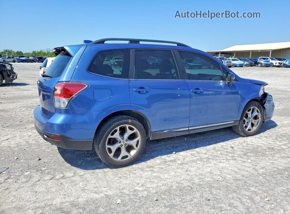 JF2SJAWCXJH483773 2018 SUBARU FORESTER Синий Задняя правая четверть
