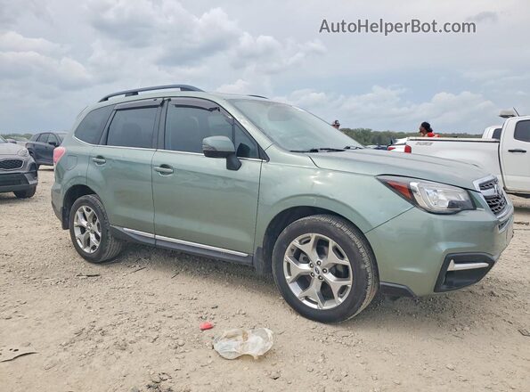 JF2SJAWCXJH511569 2018 SUBARU FORESTER Green Przód prawy