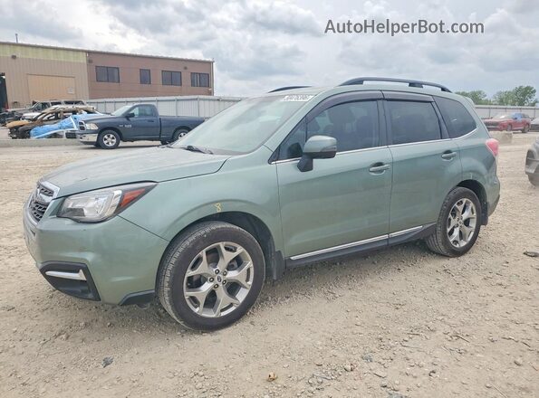 JF2SJAWCXJH511569 2018 SUBARU FORESTER Green Przód lewy