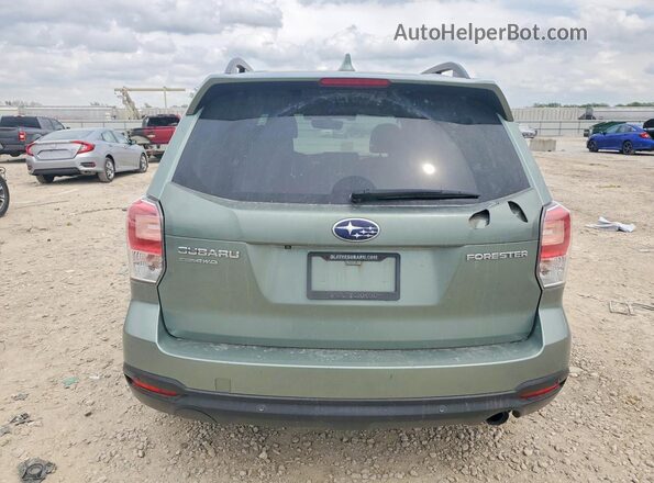 JF2SJAWCXJH511569 2018 SUBARU FORESTER Green Widok z tyłu