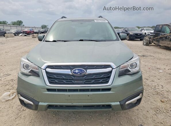 JF2SJAWCXJH511569 2018 SUBARU FORESTER Green Widok z przodu