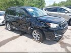 2018 Subaru Forester 2.5i Touring Black vin: JF2SJAWCXJH534429